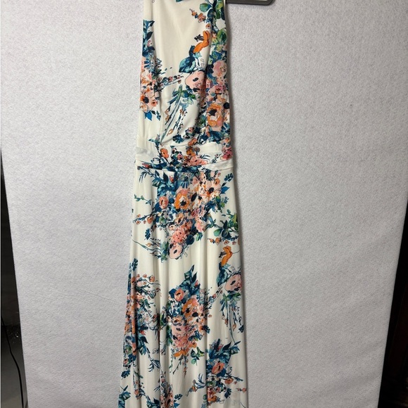 Trafaluc Zara Long Floral Dress Size M - Picture 3 of 6